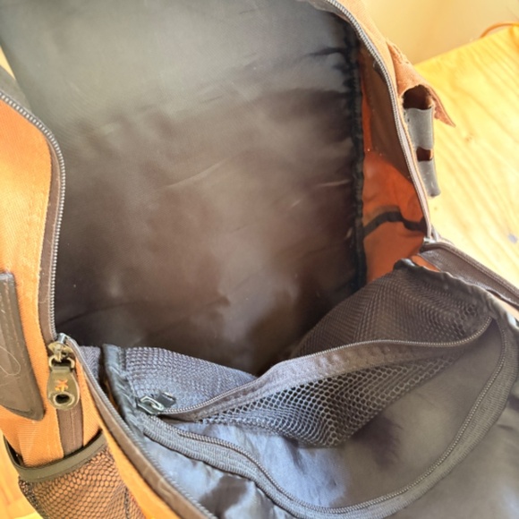 VINTAGE Y2K BILLABON Backpack bag surfer schoolbag side pockets - Picture 6 of 6